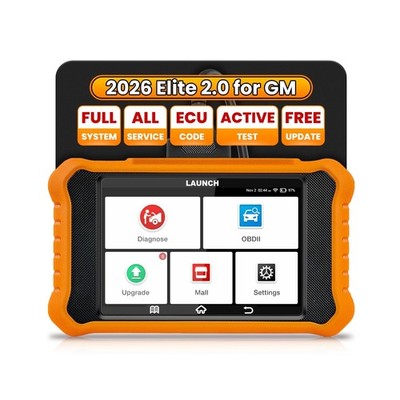 2026 LAUNCH Creader Elite V2.0 fit for GM Bi-Directional Scan T... Fast USA SHIP