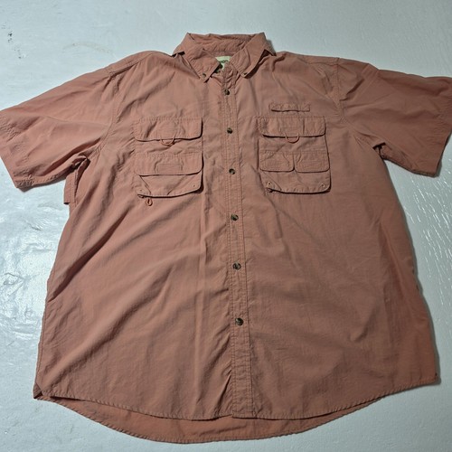 Gander Mountain Vented Fishing Shirt Mens Size XL