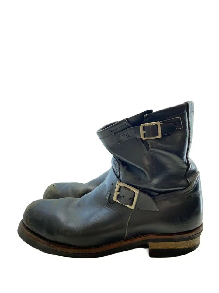 RedWing Stiefel 2976 Short Engineer Boots ASTM F Tag Leder Schwarz Größe US10D - Bild 2 von 4