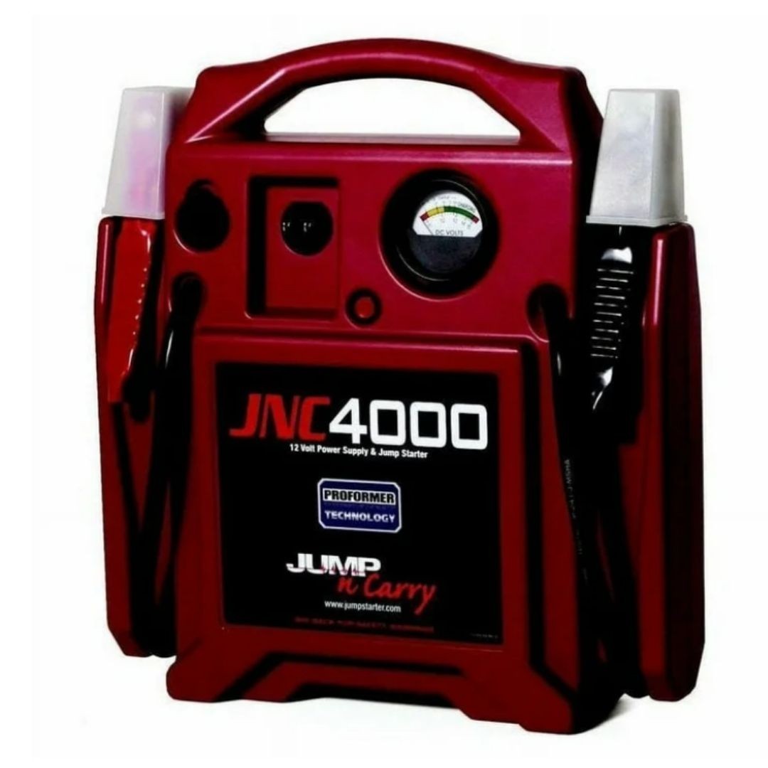 Clore Automotive Jump-N-Carry JNC4000 1100 Peak Amp 12V Jump Starter