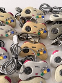 Official Sega Saturn Controller Lot 17x Sega Saturn Controller For Repair 