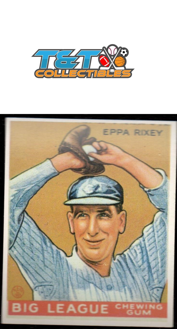 Eppa Rixey 1983 Galasso 1933 Goudey Reprint #74 Cincinnati Reds 17a