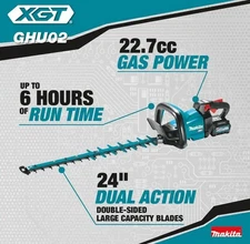 ** MAKITA XGT ** 40V Brushless Cordless 24" Hedge Trimmer (GHU02Z) Tool Only NEW