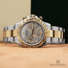 Rolex Daytona Chronograph 116523 - 2005, Serviced With Box Steel & Yellow Gol...