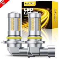 Auxito 9145 9140 H10 Led Fog Lights Bulbs 3000k Yellow For Ford F150 2004-2025