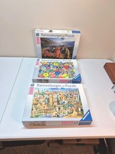Ravensburger Jigsaw Puzzles Lot (3) Beautiful...