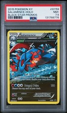 2015 POKEMON XY BLACK STAR PROMOS SALAMENCE #XY59 HOLO PSA 7.5 NM #131768776 on eBay