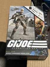 Hasbro G.I GI Joe Classified Series Desert Commando Snake Eyes 6  Action Figure