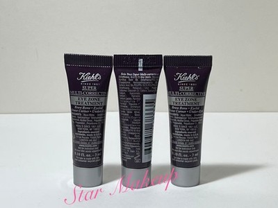 3 X  Kiehl s Super Multi-Corrective Eye Zone Treatment Travel Size 0.1oz Each