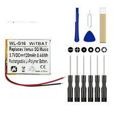 Battery 361-00136-10 For Venu SQ M ic GPS Smartwatch 010-02426-02 010-02426-03