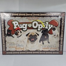 New Pug-Opoly Pugopoly Dog Monopoly Board Game Brand New SEALED