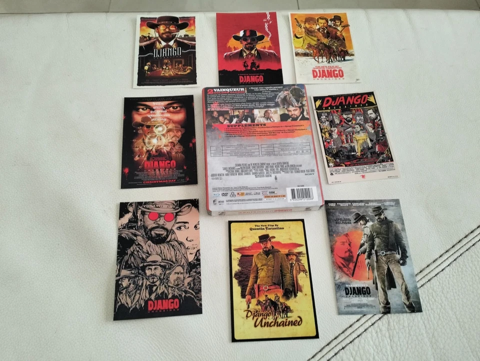 Django Unchained Blu-Ray/DVD Futurepak/Steelbook w/Art Cards - Image 2 of 3