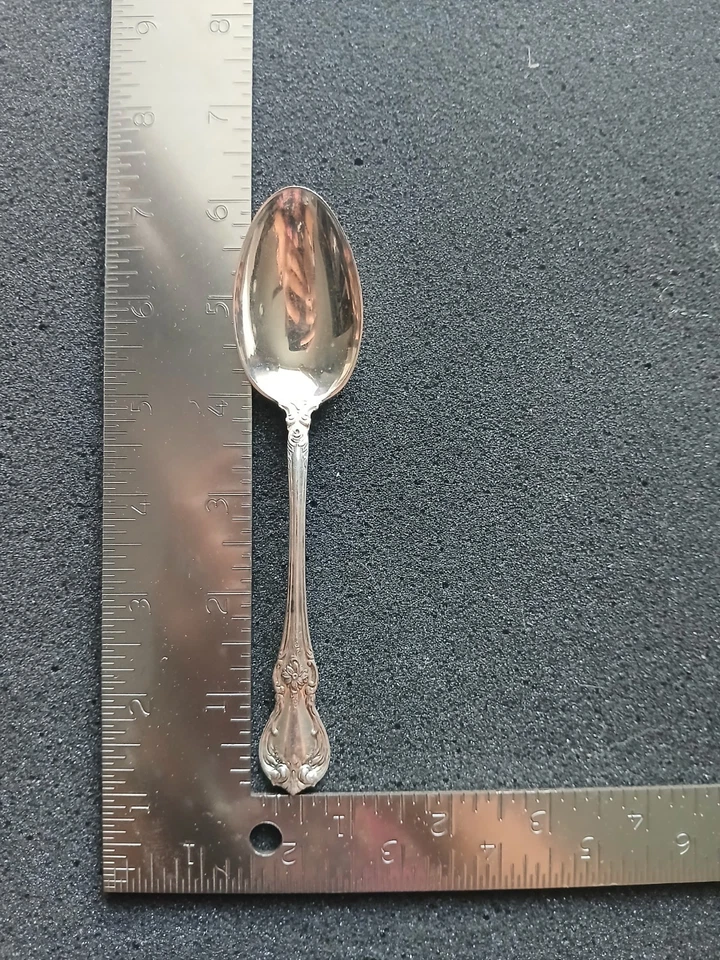 Cuchara sopera ovalada Towle Old Master plata esterlina 61/4" - patrón años 30 - sin mono Foto 3 de 4