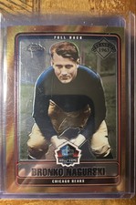 2006 Topps Chrome - Hall of Fame Bronko Nagurski #HOFT-BN