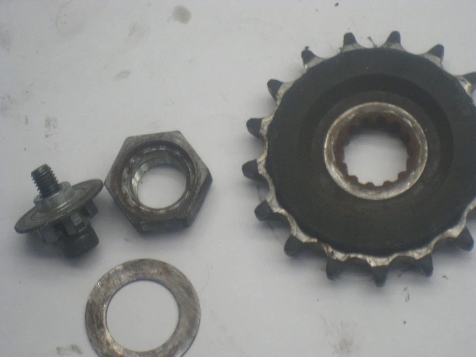 2004 SUZUKI GSXR1000 GSXR 1000 ENGINE MOTOR MAIN DRIVE CHAIN SPROCKET GEAR - Image 4 of 4