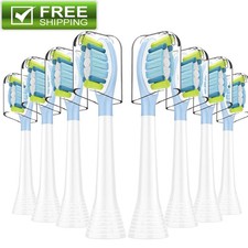 Replacement Toothbrush Heads Compatible with Phillips Sonicare Snap-on 8 Pack