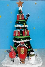 *NEW* Cloth Folk Art Craft Pattern "Christmas Tree House" By Susan Barmore