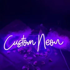 Any Text HERE Any Name Custom Made Customize Personalized LED Neon Light Sign