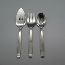 Oneida Stainless Flatware SPIRO - 3pc Serving Set * USA