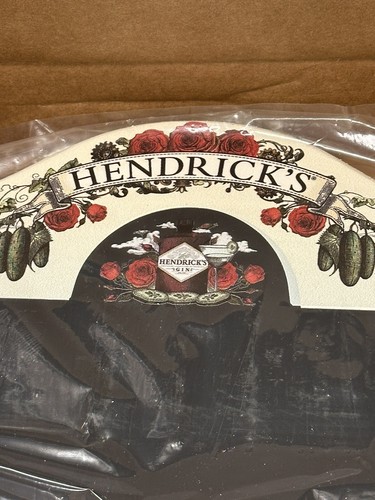 Letrero de pizarra de mesa Hendrick's Gin A Frame Mini ¡Nuevo en caja! Barra - Imagen 3 de 6