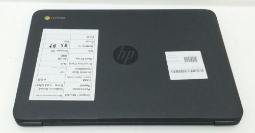 HP Chromebook 14 G4 - Celeron Quad Core 1.83GHz - 4GB RAM - 14" - 32GB SSD - ... - Picture 6 of 11