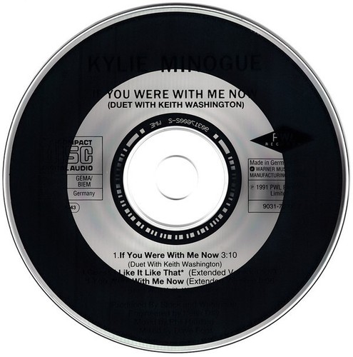 Kylie Minogue & Keith Washington – If You Were With Me Now Audio CD - Bild 3 von 3