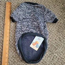 Pet Supplies - Blue Stripped Classic Cool Tail - 100% Polyester Size Large