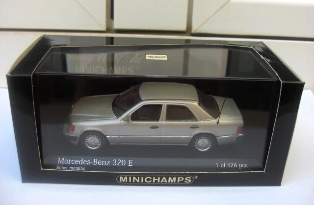Mercedes 320E saloon supr berline Minichamps 430003215 MIB 1:43 200e 450sel RARE - Imagen 4 de 4