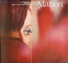 MANON 70 Japanese press movie poster CATHERINE DENEUVE SAMI FREY 1968 NM