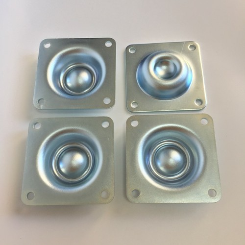 4 Pc Heavy Duty Female Steel Metal Stacking Feet For Speaker