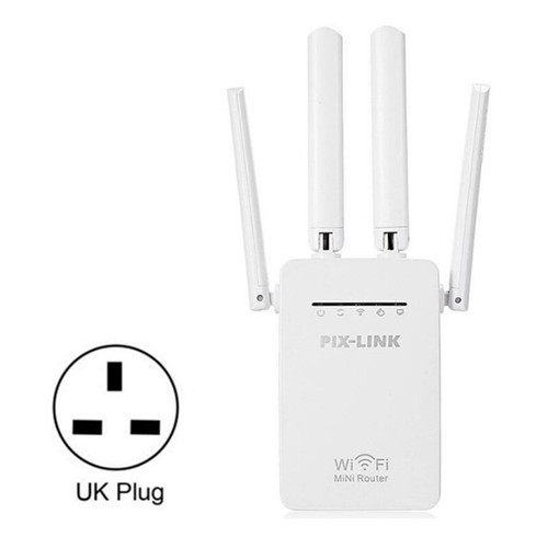 PIX-LINK WR09Q Wireless WiFi Repeater Router 300Mbps Network Signal Booster - 第 7/20 張圖片