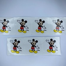 Disney Mickey Mouse Round Circle Stickers SET OF 7 NEW 2in