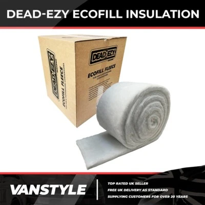 DODO DEADEZY ECOFILL VAN FLEECE RECYCLED PLASTIC THERMO CAMPER INSULATION 10m