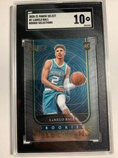 2020 Select Basketball LAMELO BALL RC Rookie Selections  SGC Gem Mint 10