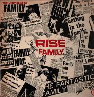 Family Rise - The Very Best Of NEAR MINT Rebecca Records Vinyl LP