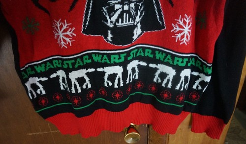 Star Wars Darth Vader Ugly Christmas Sweater Herren Gr. XL - Bild 4 von 5