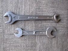 Hazet V-40 8mm 13mm - Plus Forged Usa 8mm 10mm Open End Wrenches - Lot Of 2
