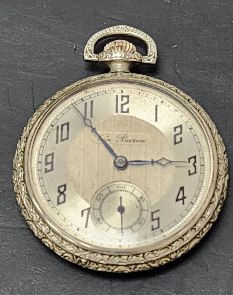 Van buren pocket best sale watch