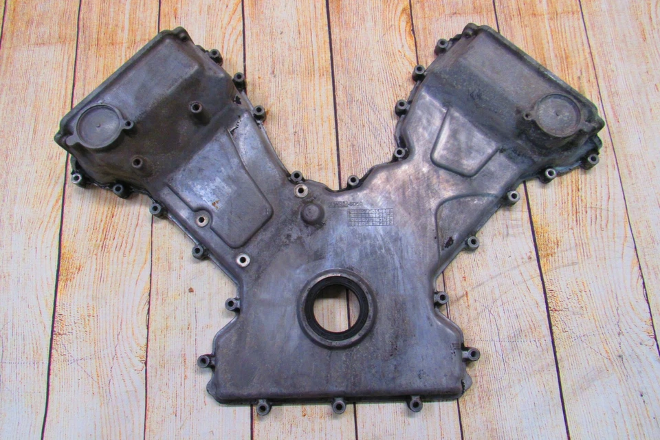  Cubierta de cadena de distribución del motor XJR JAGUAR XKR VANDEN PLAS 2000 2001 2002 2003 Foto 2 de 4