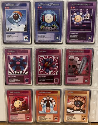 108 Flowers Complete Trading Card English SR R C Takashi Murakami