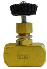 HOKE 2331F2B 1/8" NPT 3000psi Brass Globe Valve