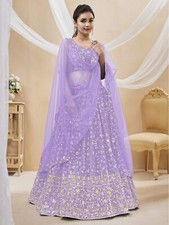 Latest Designer Georgette Lehenga Choli With Net Dupatta For Engagement Wear