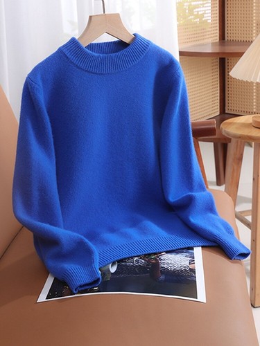 Kids Girls Boys Children's Sweaters 100% Wool Long Sleeve Pullover Winter Spring - Picture 34 of 40