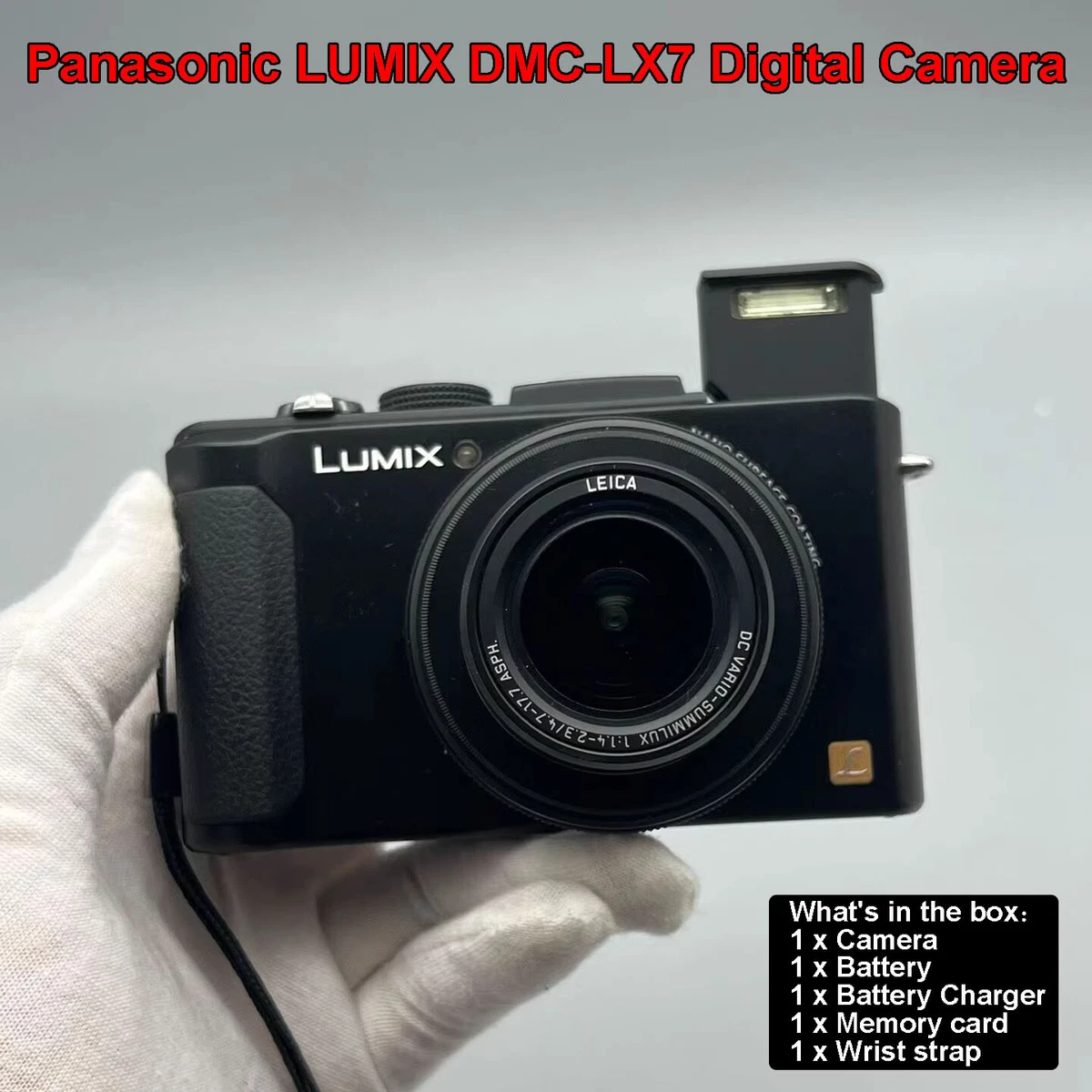 Panasonic LUMIX DMC-LX7 デジタルカメラ ジャンク Panasonic Lumix Dmc Lx7 for sale | eBay UK