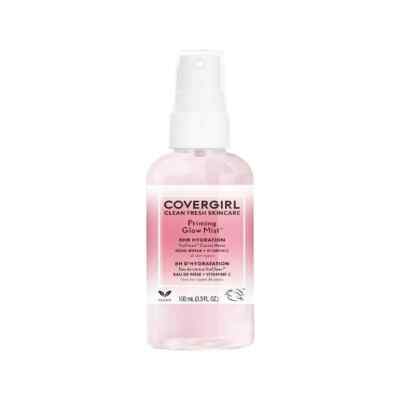 Covergirl Clean Fresh Skincare Priming Glow Mist TruClean Cactus Water 3.3 ounce