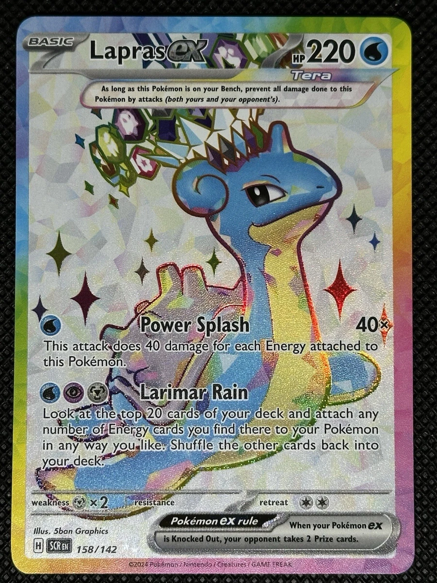 Lapras ex 158/142 Sv07: Stellar Crown for sale | eBay