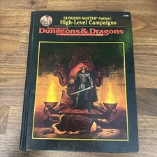 AD&D Dungeon Master Option: High-Level Campaigns, 1st Printing 1995