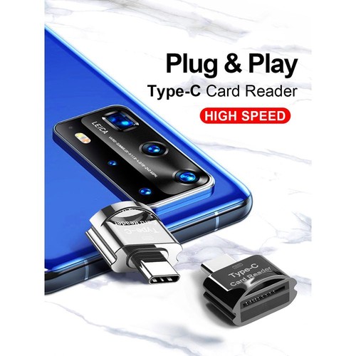 USB-C Adapter Micro Card Reader USB 3.0 Card Reader OTG Adapters Type C - Picture 11 of 18