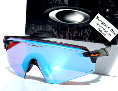 NEW Oakley ENCODER Matte Moss Green PRIZM Snow Sapphire Lens