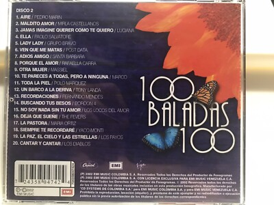 Rare CD Baladas 80s Grupo Bravo Lady Maldito amor Mirla Castellanos SantaBarbara